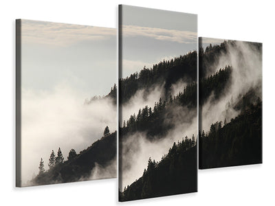 modern-3-piece-canvas-print-fog-in-the-woods