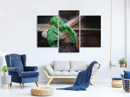 modern-3-piece-canvas-print-fresh-basil-xl