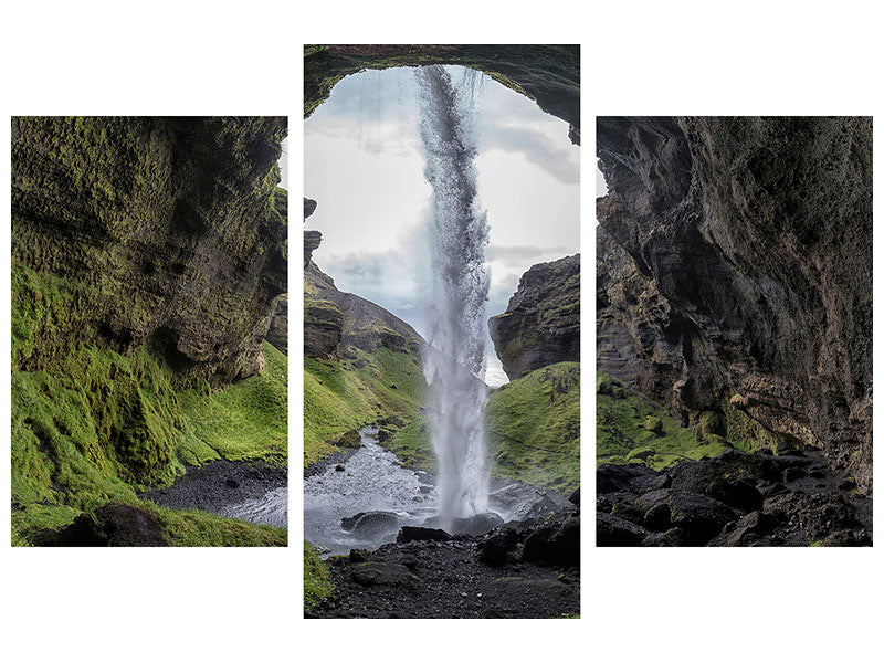 modern-3-piece-canvas-print-hidden-waterfall