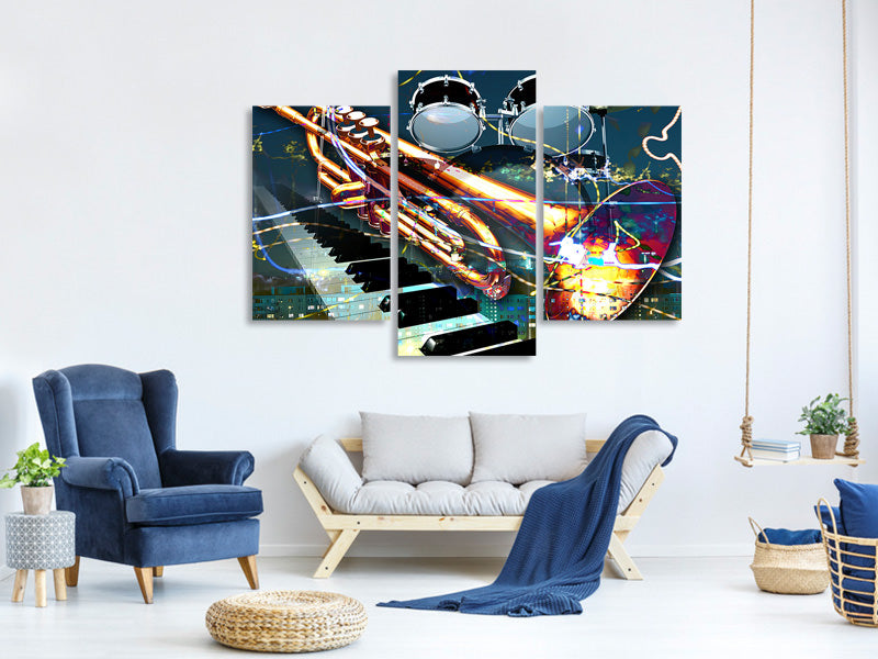 modern-3-piece-canvas-print-let-the-music-play