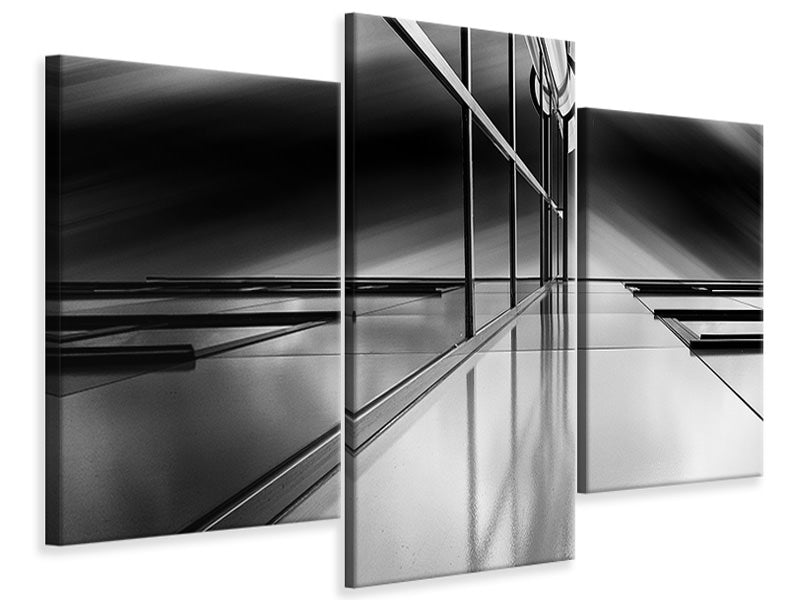 modern-3-piece-canvas-print-lines-and-reflections