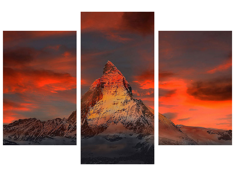 modern-3-piece-canvas-print-mountains-of-switzerland-at-sunset