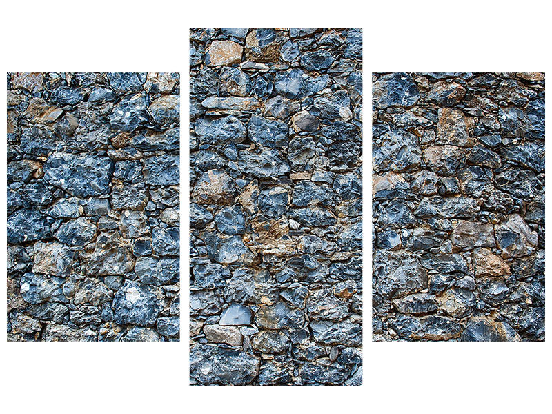 modern-3-piece-canvas-print-old-stone-wall-iii