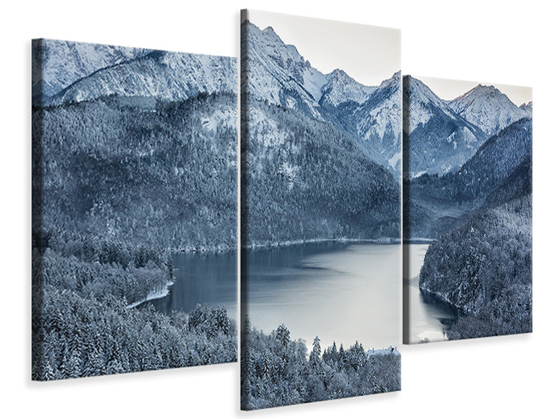 modern-3-piece-canvas-print-photo-wallaper-mountains-in-monochrome