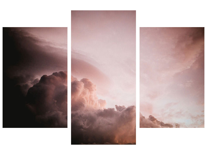 modern-3-piece-canvas-print-pink-clouds