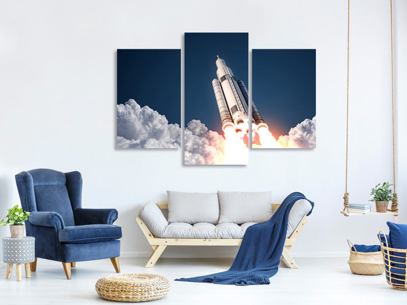 modern-3-piece-canvas-print-rocket-start