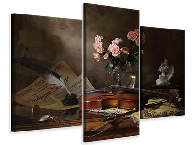 modern-3-piece-canvas-print-still-life-with-violin-and-roses