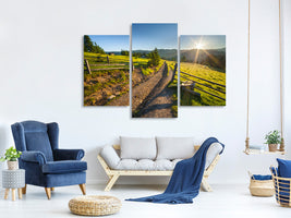 modern-3-piece-canvas-print-sunrise-at-mountain