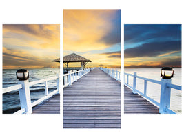 modern-3-piece-canvas-print-the-bridge-into-the-sea