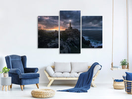 modern-3-piece-canvas-print-the-light-at-the-end-of-the-world