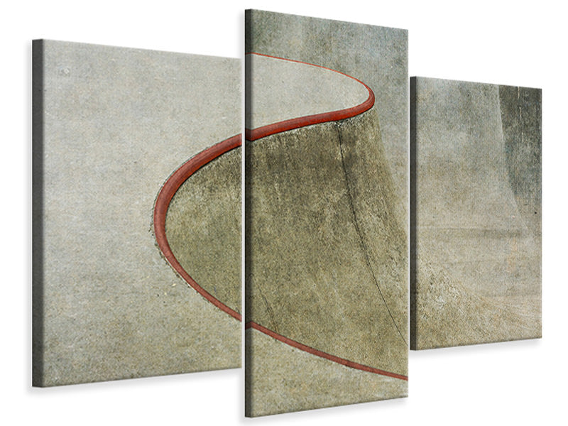 modern-3-piece-canvas-print-the-red-curve