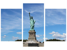 modern-3-piece-canvas-print-view-of-the-statue-of-liberty