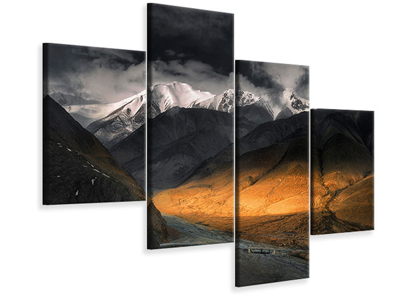 modern-4-piece-canvas-print-a-bend-to-light