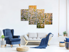 modern-4-piece-canvas-print-a-field-full-of-camomile