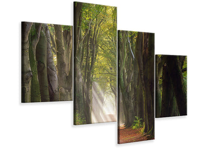 modern-4-piece-canvas-print-a-glorious-day