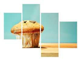 modern-4-piece-canvas-print-a-muffin