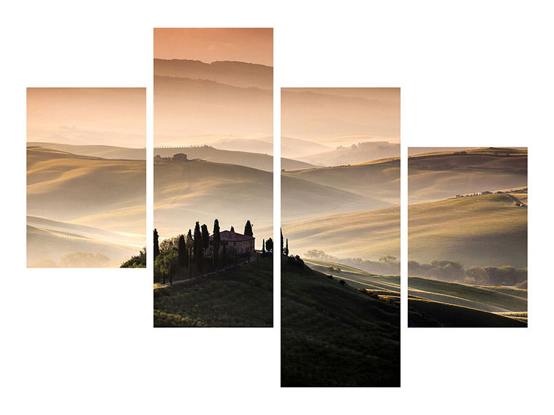 modern-4-piece-canvas-print-a-tuscan-country-landscape