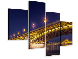 modern-4-piece-canvas-print-a-view-of-budapest