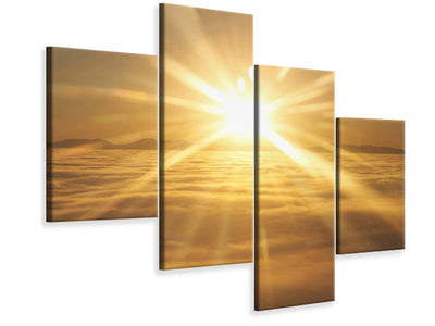modern-4-piece-canvas-print-above-the-sea-of-clouds