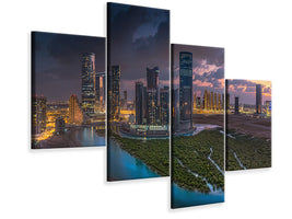 modern-4-piece-canvas-print-al-reem-mangroves