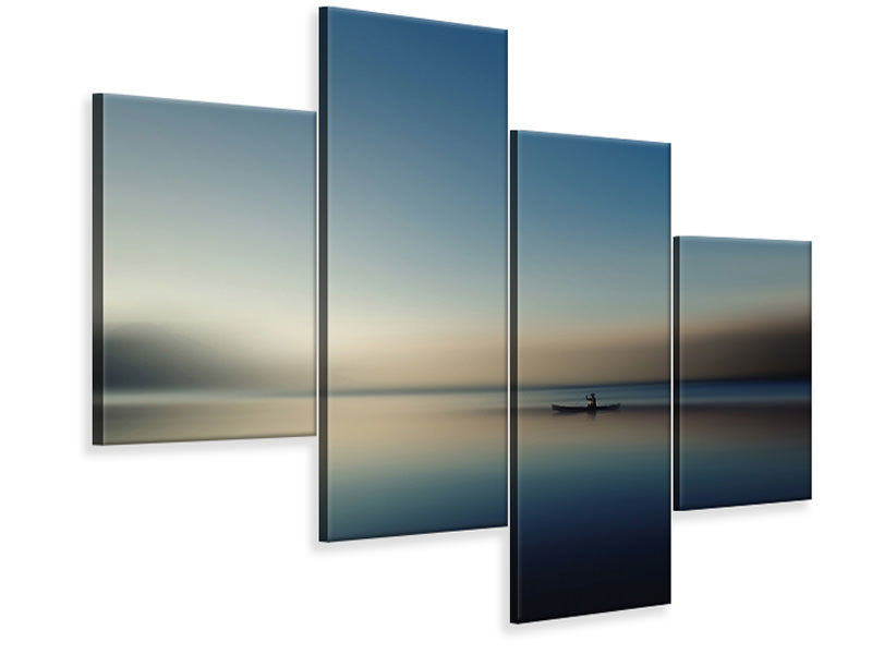 modern-4-piece-canvas-print-alone-in-somewhere