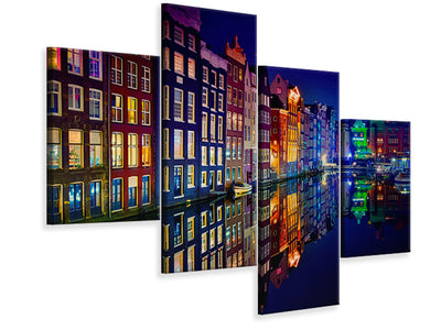 modern-4-piece-canvas-print-amsterdam-ii