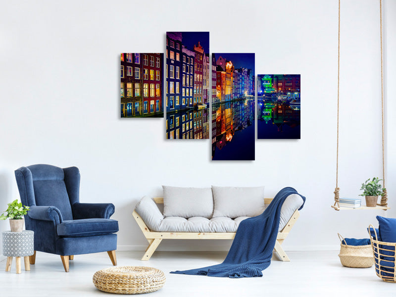 modern-4-piece-canvas-print-amsterdam-ii