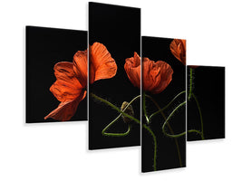 modern-4-piece-canvas-print-around-midnight