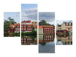 modern-4-piece-canvas-print-august-view-at-old-town