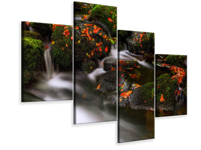 modern-4-piece-canvas-print-autumn-melodies