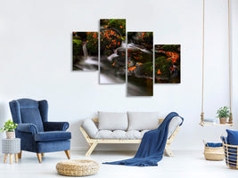 modern-4-piece-canvas-print-autumn-melodies