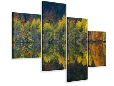 modern-4-piece-canvas-print-autumnal-silence