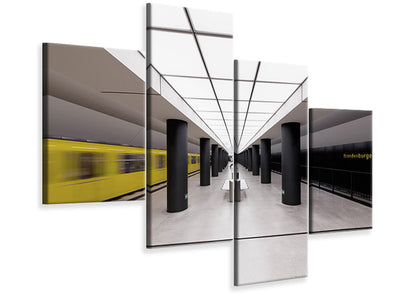 modern-4-piece-canvas-print-berlin-subway