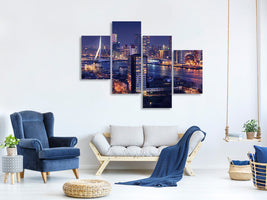 modern-4-piece-canvas-print-big-rotterdam-ii