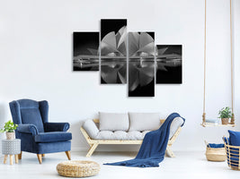 modern-4-piece-canvas-print-black-contrast