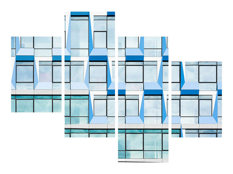 modern-4-piece-canvas-print-blue-multiple-windows