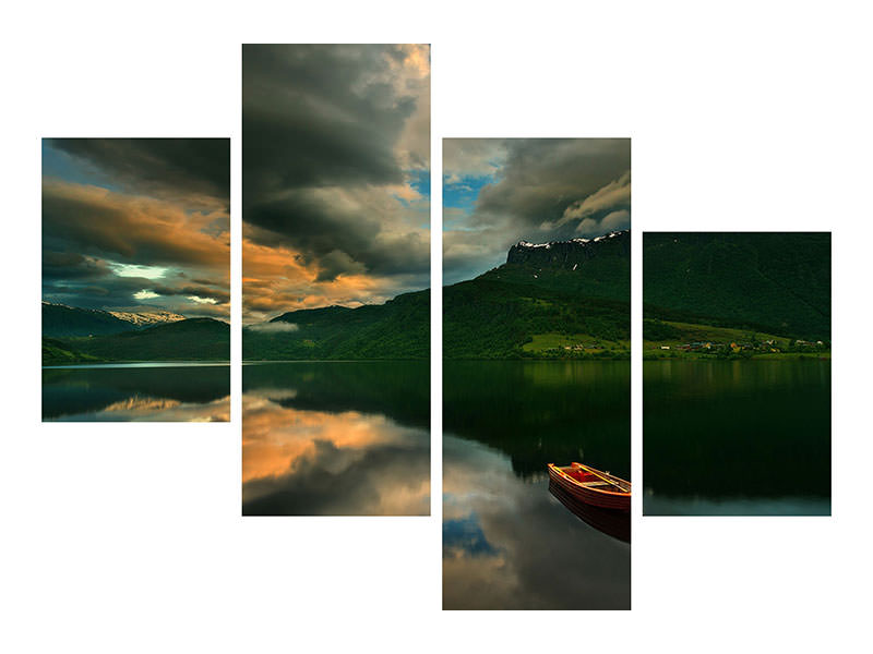 modern-4-piece-canvas-print-boat