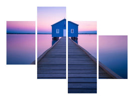 modern-4-piece-canvas-print-boathouse