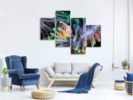 modern-4-piece-canvas-print-clownfish