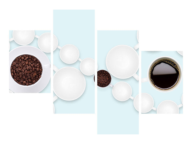 modern-4-piece-canvas-print-coffee-time