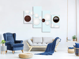 modern-4-piece-canvas-print-coffee-time