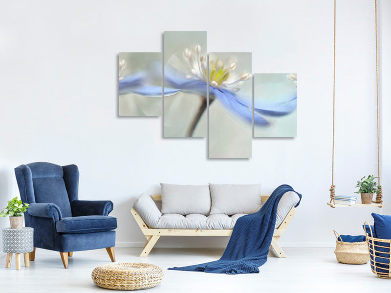 modern-4-piece-canvas-print-dancing-anemones