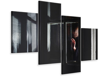 modern-4-piece-canvas-print-darkness-touch