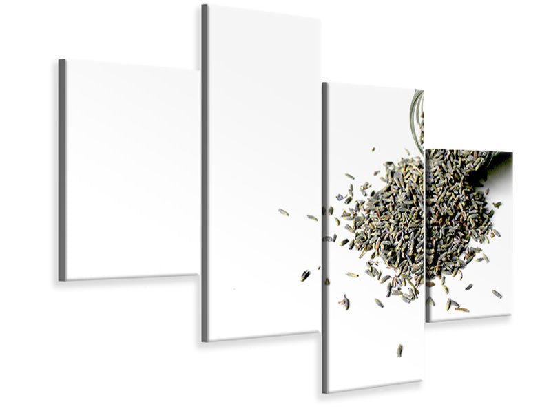 modern-4-piece-canvas-print-dried-lavender