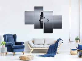 modern-4-piece-canvas-print-enjoy-the-silence