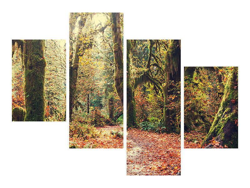 modern-4-piece-canvas-print-fairies-forest