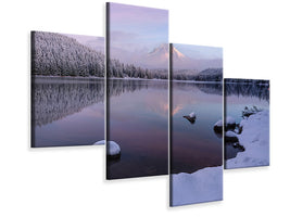 modern-4-piece-canvas-print-first-snow-meet-first-light-ii