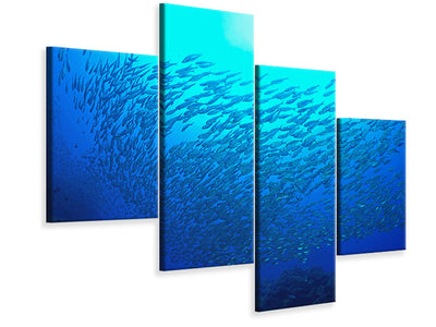 modern-4-piece-canvas-print-fish-world