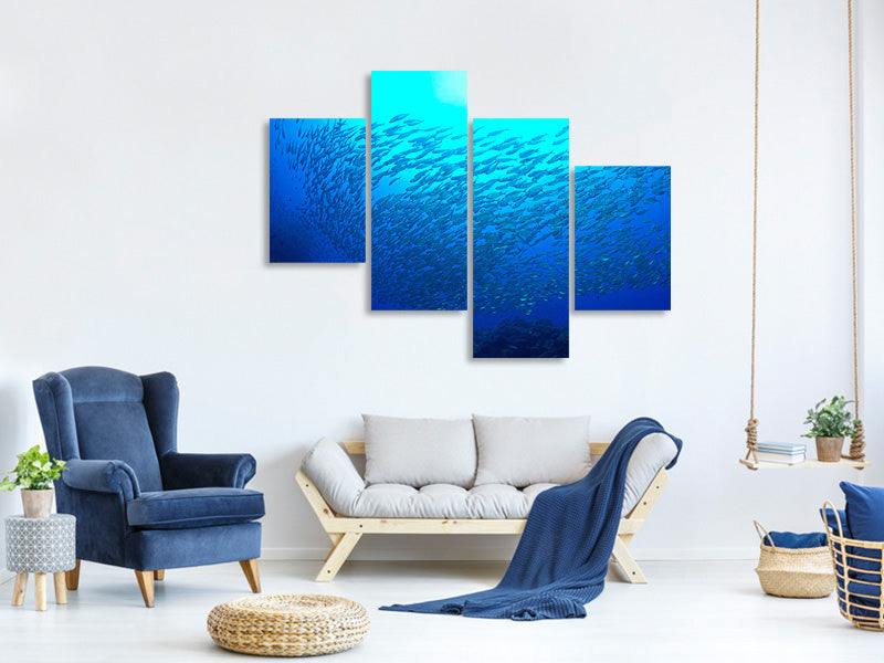 modern-4-piece-canvas-print-fish-world