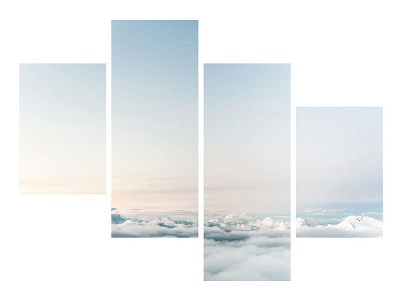 modern-4-piece-canvas-print-floating-above-the-clouds